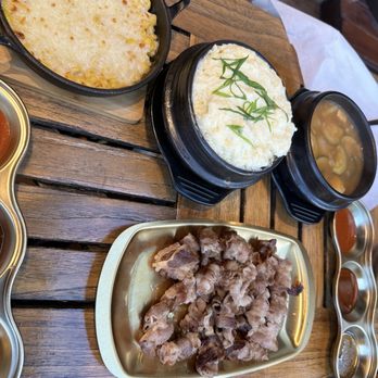 Bulpan Korean Bbq - BBQ meal DO NOT GET THE SOYBEAN STEW - Barbeque Near Me - Charlottesville, Virginia