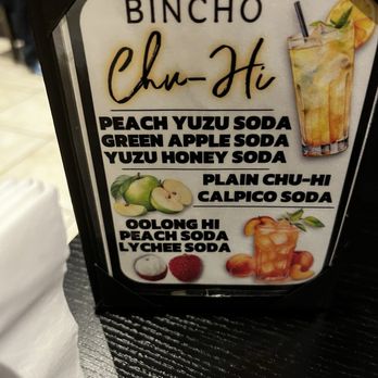 Bincho - Menu - Ramen Near Me - Los Angeles, California