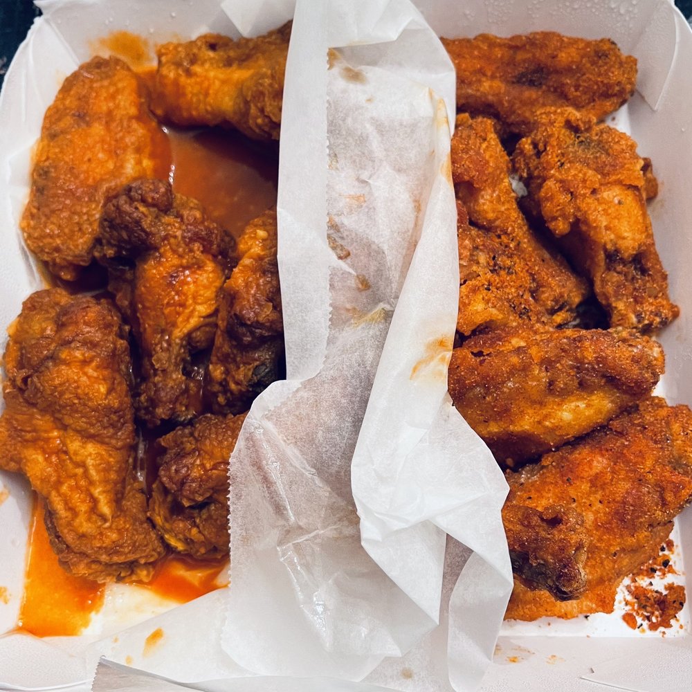 Wings Over Providence - Bone in hot garlic and mesquite - Chicken Wings Near Me - Providence, Rhode Island Wings Over Providence - Bone in hot garlic and mesquite - Chicken Wings Near Me - Providence, Rhode Island
