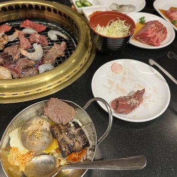 Gyubee Japanese Grill - One of each served - Japanese Near Me - Ottawa, Ontario