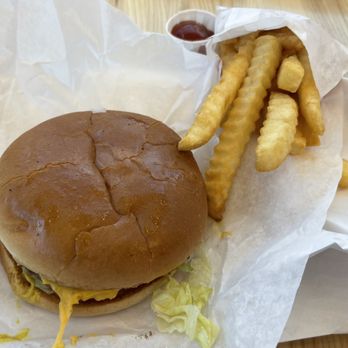Burger Boy - Burger combo with fries. Fries are always cooked perfectly. Hot and fresh on everything. - Burgers Near Me - Live Oak, Texas Burger Boy - Burger combo with fries. Fries are always cooked perfectly. Hot and fresh on everything. - Burgers Near Me - Live Oak, Texas