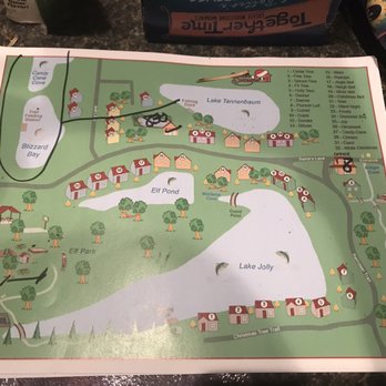 Santa's Cottages - Property map - Resorts Near Me - Santa Claus, Indiana
