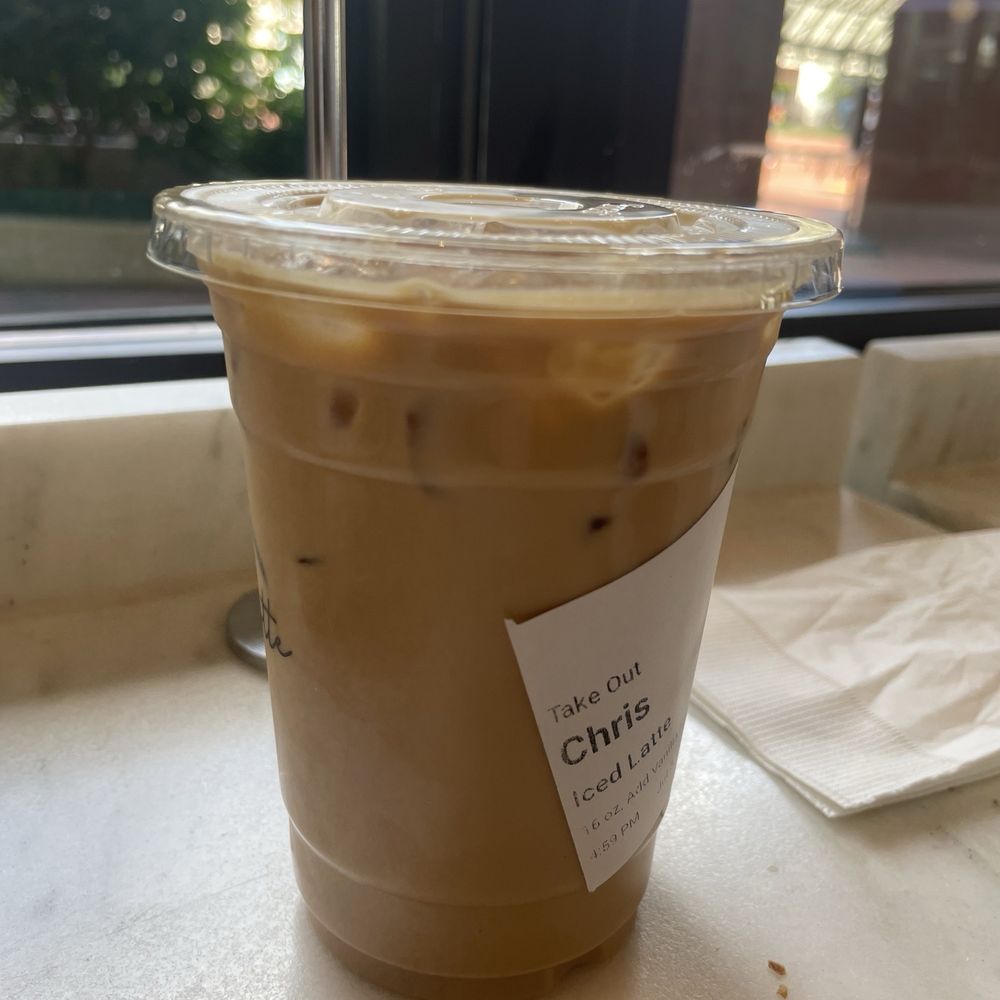 Tatte Bakery & Cafe | Reston - Caramel iced latte - Coffee & Tea Near Me - Reston, Virginia Tatte Bakery & Cafe | Reston - Caramel iced latte - Coffee & Tea Near Me - Reston, Virginia