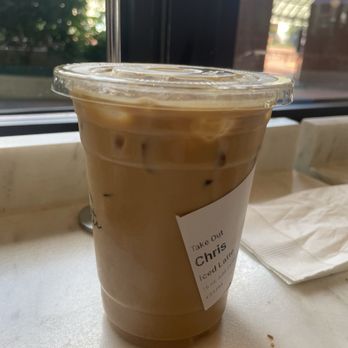 Tatte Bakery & Cafe | Reston - Caramel iced latte - Coffee & Tea Near Me - Reston, Virginia