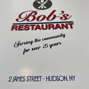 Bob's Restaurant - Menu - Breakfast & Brunch Near Me - Hudson, New York