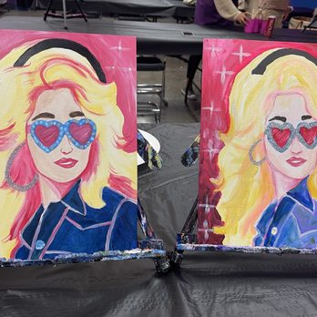 Paint & Sip Studio Temecula - Dolly night - Paint & Sip Near Me - Temecula, California Paint & Sip Studio Temecula - Dolly night - Paint & Sip Near Me - Temecula, California
