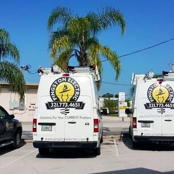 Pingston Electric - Our Fleet - Electricians Near Me - Satellite Beach, Florida