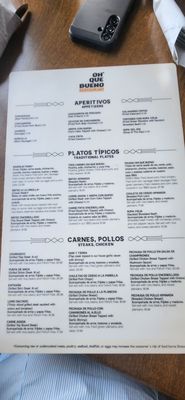 Menu photo 3 Oh Que Bueno Restaurant - Semoran Orlando, FL Menu photo 3 Oh Que Bueno Restaurant - Semoran Orlando, FL