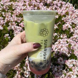 Strawberry Matcha Latte