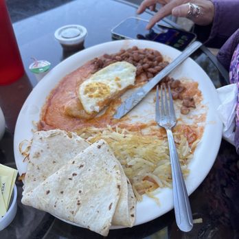 Flatbed Ford Cafe - Eggs n Enchilada salsa hot but delicious!!! - Cafes Near Me - Winslow, Arizona Flatbed Ford Cafe - Eggs n Enchilada salsa hot but delicious!!! - Cafes Near Me - Winslow, Arizona