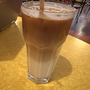 Flightpath Coffeehouse - Iced Oat Milk Latte - Coffee & Tea Near Me - Austin, Texas