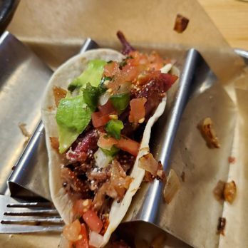 Buffalo Wild Wings - The Brisket Tacos were amazing! I don't usually eat brisket or barbecue, so this was a risky order for me. The 2 tacos were great! - Sports Bars Near Me - Elkhart, Indiana