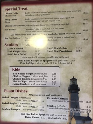 Menu photo 5 Lighthouse Restaurant & Lounge Entwistle, AB Menu photo 5 Lighthouse Restaurant & Lounge Entwistle, AB