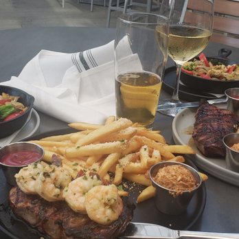 The Front Yard - Ordered the steak/shrimp with fries and a side vegetables! verything was delicious! - Beer Gardens Near Me - Las Vegas, Nevada The Front Yard - Ordered the steak/shrimp with fries and a side vegetables! verything was delicious! - Beer Gardens Near Me - Las Vegas, Nevada
