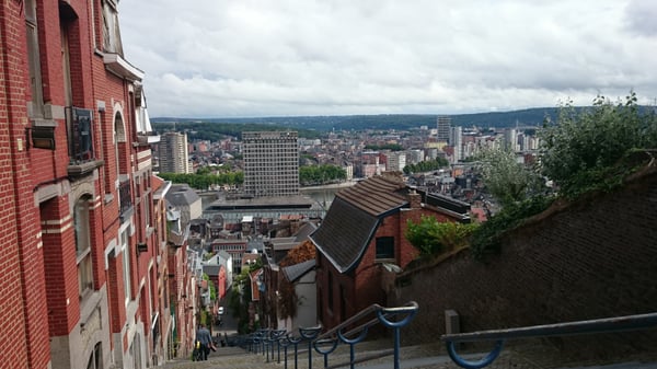 Montagne de Bueren by null