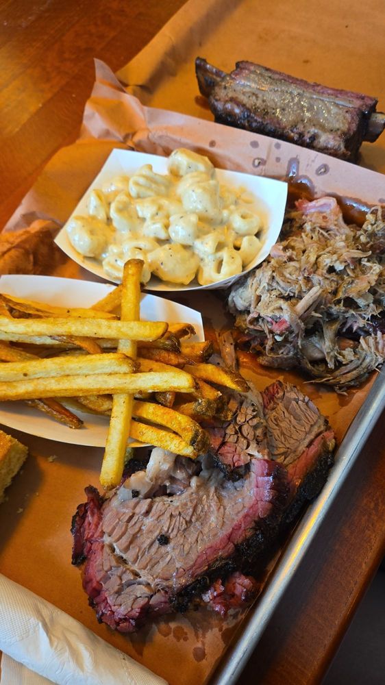 Food from Luongo Barbecue