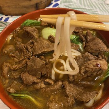 Dumpling Garden - Danvers - N12. Braised Spicy Beef Noodle Soup - Chinese Near Me - Danvers, Massachusetts