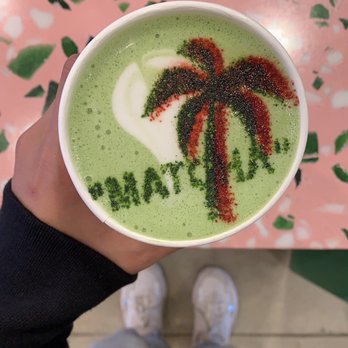 Cha Cha Matcha - matcha latte with macadamia milk! - Coffee & Tea Near Me - Venice, California Cha Cha Matcha - matcha latte with macadamia milk! - Coffee & Tea Near Me - Venice, California