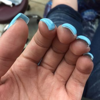 Ken's Nails and Spa - Not really satisfied with my nails but im just pregnant and exhausted and wanted to leave. - Nail Salons Near Me - Phoenix, Arizona