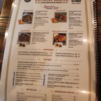 Aroy Dee Thai Kitchen - Lunch menu 4/2025 - Thai Near Me - New York, New York