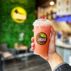 Latea Bubble Tea - Fresh Grapefruit Black or Green Tea