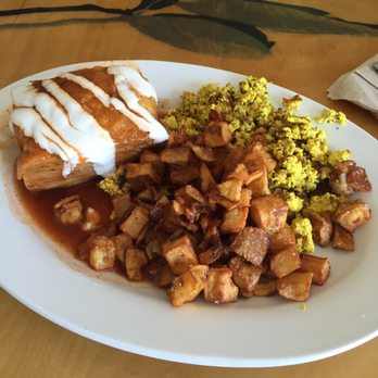 Nami - Chilaquiles, tofu hash, and breakfast potatoes. Big portions and delicious food! - Coffee & Tea Near Me - Phoenix, Arizona
