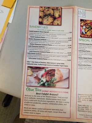 Menu photo 6 Olive Tree Milford, CT