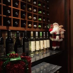 Thomas Allen Vineyards & Winery - Some of our tasting room wines decorated for the holidays!