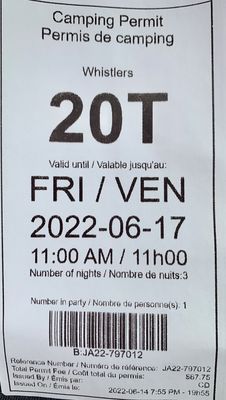 Whistlers Campground by null