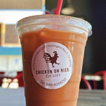 Chicken On Rice - Thai Tea - Chicken Shop Near Me - Huntington Beach, California Chicken On Rice - Thai Tea - Chicken Shop Near Me - Huntington Beach, California