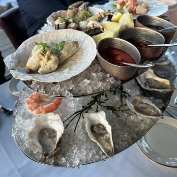 The Bygone - Seafood tower with delectable fresh, quality seafood - American Near Me - Baltimore, Maryland The Bygone - Seafood tower with delectable fresh, quality seafood - American Near Me - Baltimore, Maryland