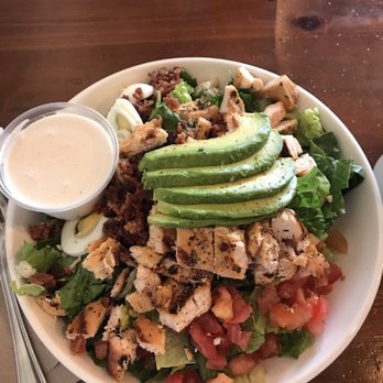 Tickle Tree Cafe - Ordered the Yummy Cobb salad. Was a large salad for the price. Service was great.  Have indoor / outdoor seating.  Can't wait to go back. - Cafes Near Me - La Crescenta, California