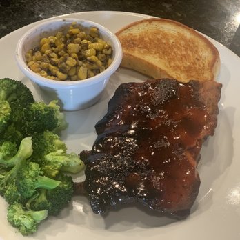 Smokey Bones Avon - Babyback ribs, broccoli and delicious fire roasted corn - Barbeque Near Me - Avon, Indiana Smokey Bones Avon - Babyback ribs, broccoli and delicious fire roasted corn - Barbeque Near Me - Avon, Indiana