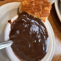 Yum!....gotta try the chocolate gravy!
