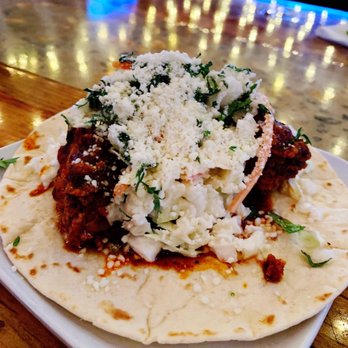Cerveza Jack's - Nashville hot chicken taco - Bars Near Me - Nashville, Tennessee Cerveza Jack's - Nashville hot chicken taco - Bars Near Me - Nashville, Tennessee