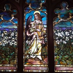 St Stephen's Episcopal Church - Louis Comfort Tiffany - "Resurrection Angel"