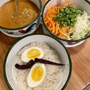 Oraan Thai Eatery - KA-NOM JEAN: Thai rice noodle, egg & mixed vegetables with chicken curry paste - Thai Near Me - San Francisco, California Oraan Thai Eatery - KA-NOM JEAN: Thai rice noodle, egg & mixed vegetables with chicken curry paste - Thai Near Me - San Francisco, California