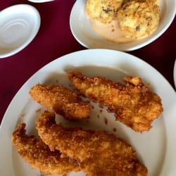 Appetizers: Shrooms & Chicken strips!!!