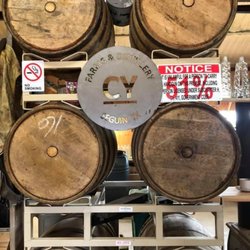 CY Distillery - Product aged on the property