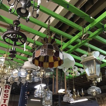 Restore - Habitat for Humanity - Chandelier section. - Thrift Stores Near Me - Buffalo, New York