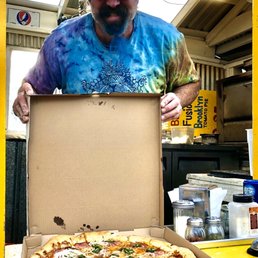 Jeff makes great pizza