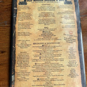 The Old Wagon Saloon and Grill - Food menu - Bars Near Me - San Jose, California The Old Wagon Saloon and Grill - Food menu - Bars Near Me - San Jose, California