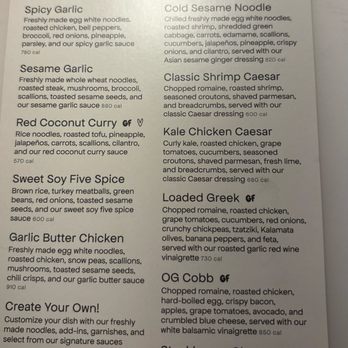 honeygrow - Menu - Salad Near Me - Rochester Hills, Michigan honeygrow - Menu - Salad Near Me - Rochester Hills, Michigan