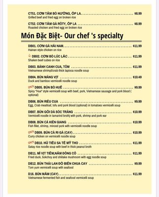 Menu photo 4 Pho Hamilton Hamilton, ON