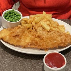 Whitby's Fish & Chip Restaurant - Cod & chips