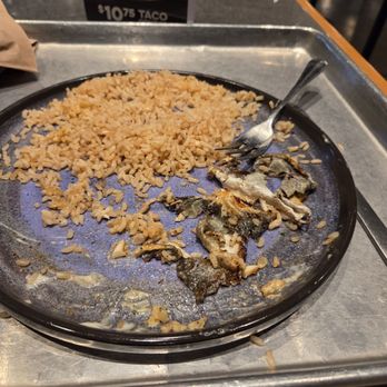 California Fish Grill - The skin off the fish is disgusting this rice Is crunchy - Seafood Near Me - Sacramento, California California Fish Grill - The skin off the fish is disgusting this rice Is crunchy - Seafood Near Me - Sacramento, California