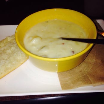 Panera Bread - Potato soup... Not good, flavorless, had a funky taste - Salad Near Me - Mansfield, Texas