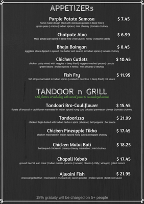 Menu photo 8 Indian Grill n Curry Lahaina, HI Menu photo 8 Indian Grill n Curry Lahaina, HI