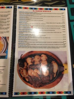 Menu photo 1 El Rancho Mexican Grill Ponchatoula, LA Menu photo 1 El Rancho Mexican Grill Ponchatoula, LA