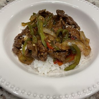 Dynasty - Pepper Steak, this was all that was left after my family started digging in - Chinese Near Me - Cave Creek, Arizona Dynasty - Pepper Steak, this was all that was left after my family started digging in - Chinese Near Me - Cave Creek, Arizona